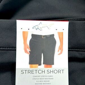 Greg Norman Golf Stretch Shorts Size 30 Black